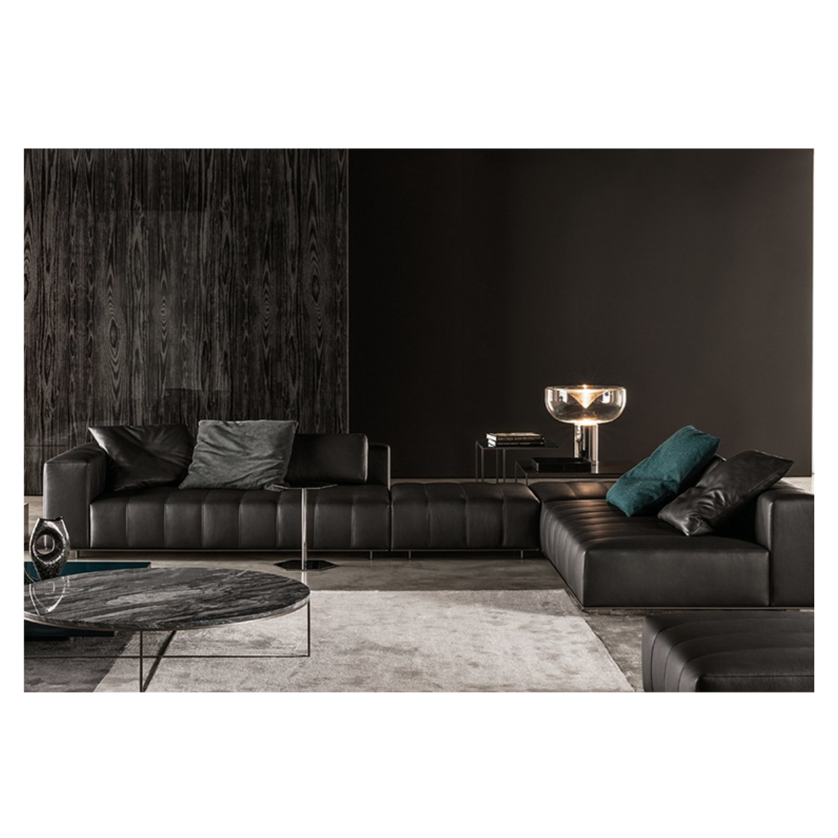 Onyx Channel Sectional Sofa